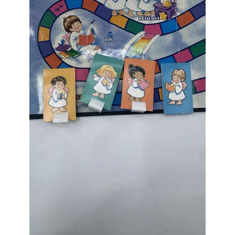 Little Angels & The Fruit of the Spirit Bible Board Game 2004 Nearly Complete